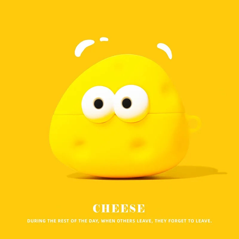 3D Ice Cream Puppy Cartoon Cover for Airpods 4 Case Cute Earphone Case for Airpods Pro 2 Charging Cover for Airpods 4 3 2 1